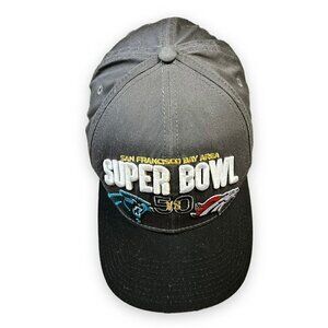 2015 Super Bowl 50 Cap Broncos VS Panthers NFL Bay Area New Era Adjustable Hat